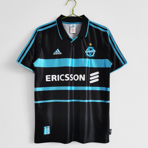 Marseille 99/00 Third Black Soccer Jersey