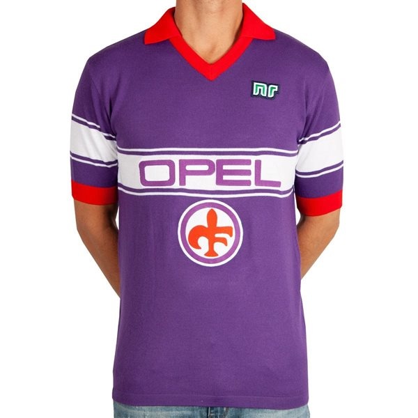 Fiorentina 84/85 Home Soccer Jersey