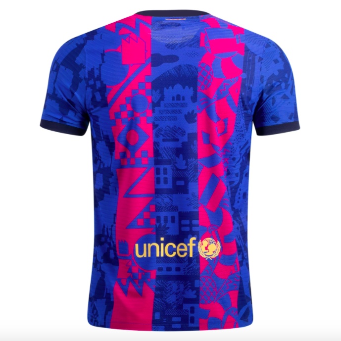 Mens Barcelona UCL Home Jersey 2021/22 - Match