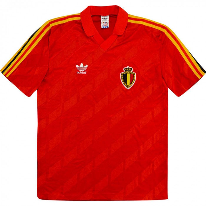 Belgium 1986 Home Soccer Jersey