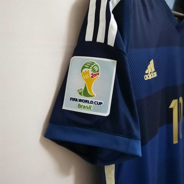 Argentina 2014 World Cup Away Soccer Jersey