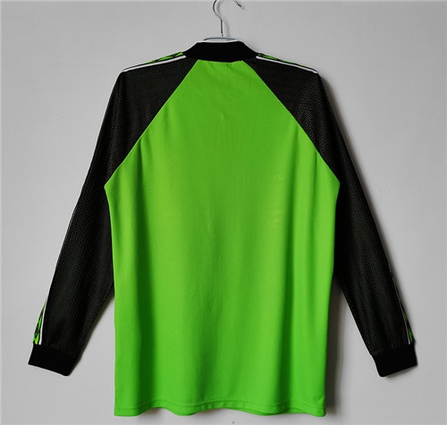 Manchester Utd 98/99 GK Green Soccer Jersey