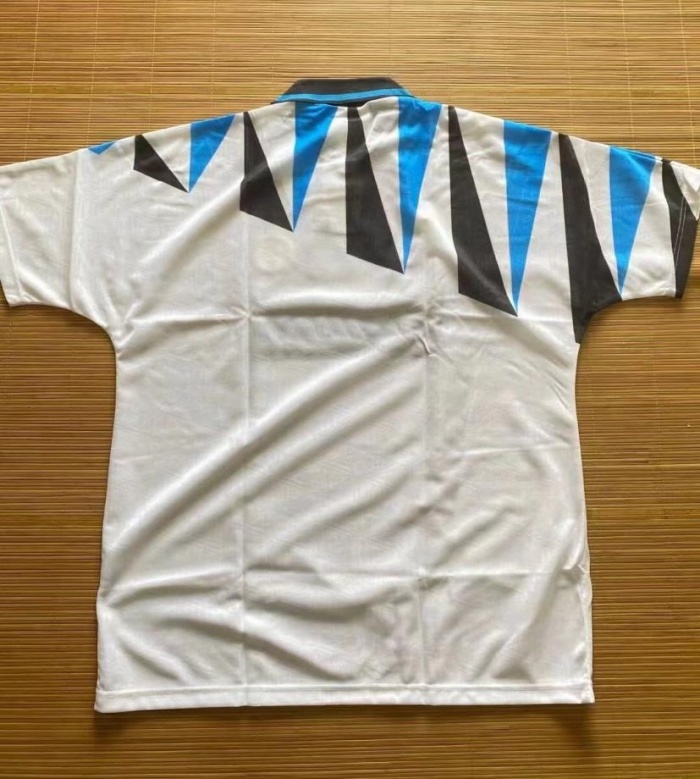Inter milan 91/92 Away White Soccer Jersey