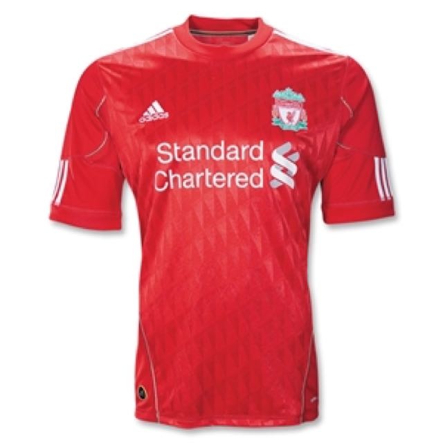 Liverpool 10/11 Home Soccer Jersey