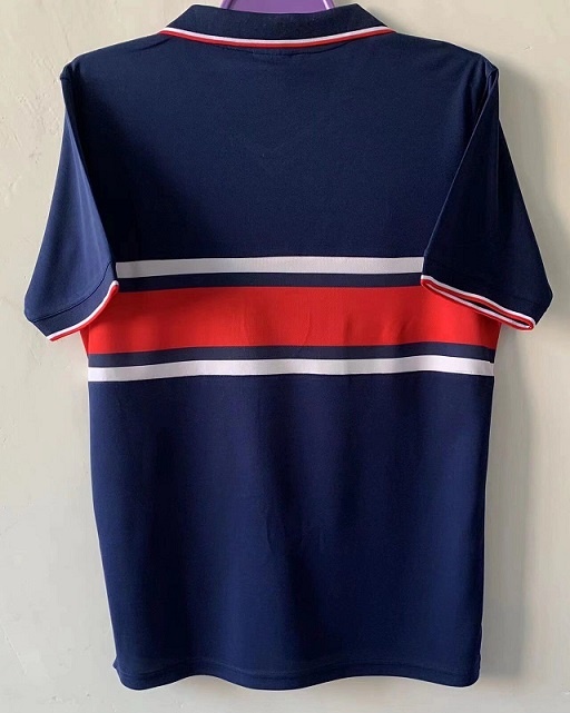 USA 95/97 Away Dark Blue Soccer Jersey