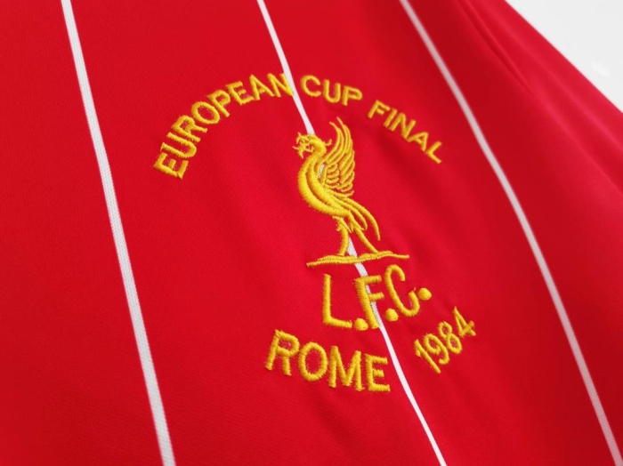 Liverpool 1984 UCL Final Soccer Jersey