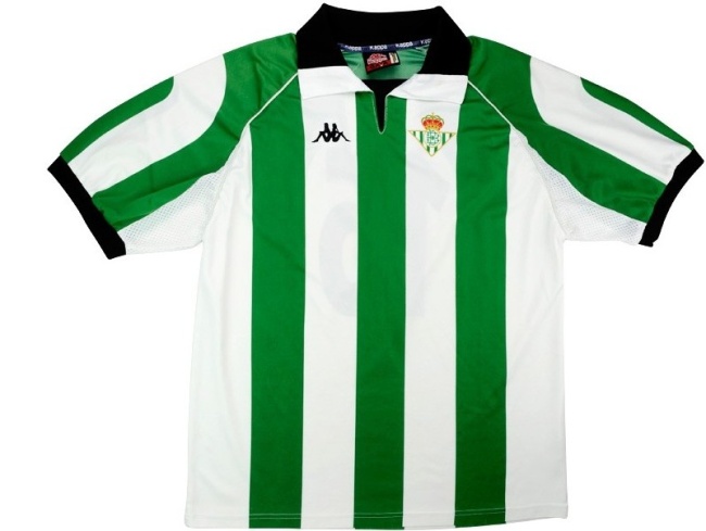 Real Betis 98/99 Home Soccer Jersey