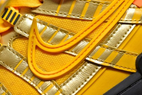 OFF-White x NK Air Rubber Dunk University Gold