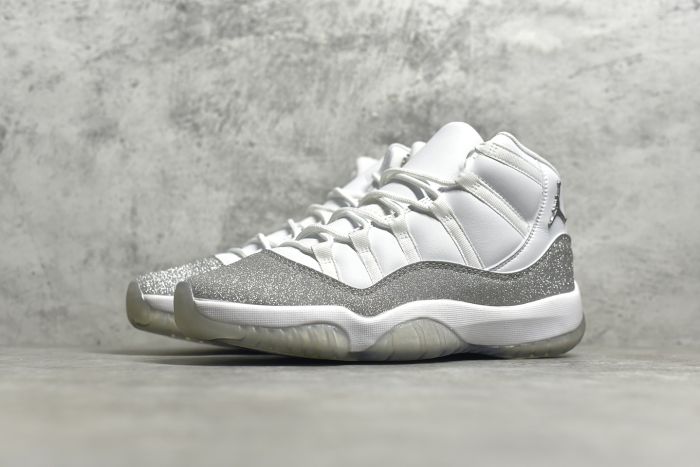 Jordan 11 Retro White Metallic Silver