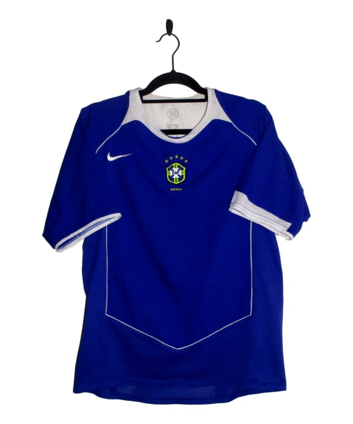 Brazil 04/06 Away Blue Soccer Jersey