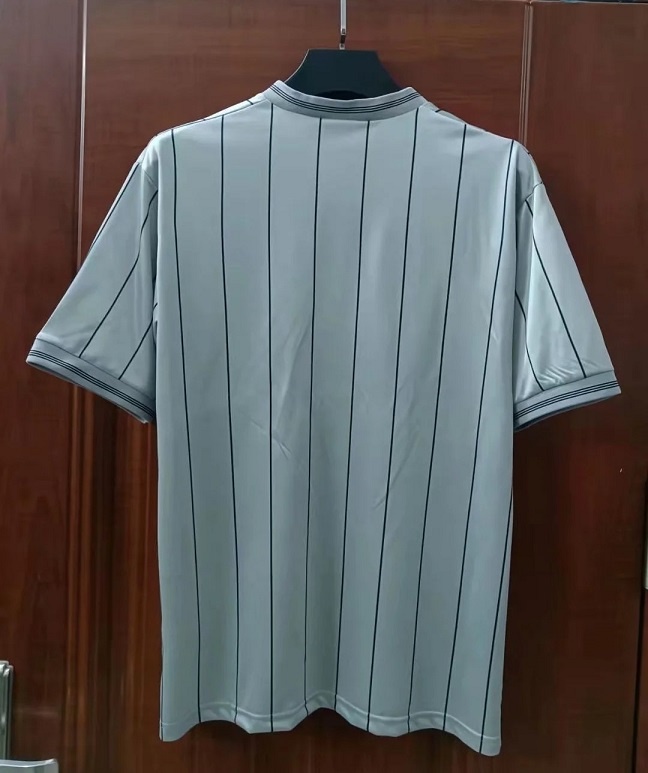 Newcastle 84/85 Away White Soccer Jersey
