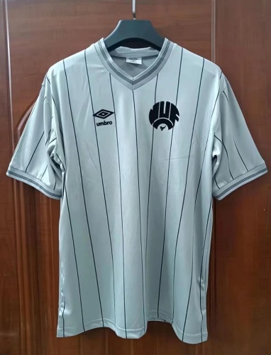 Newcastle 84/85 Away White Soccer Jersey