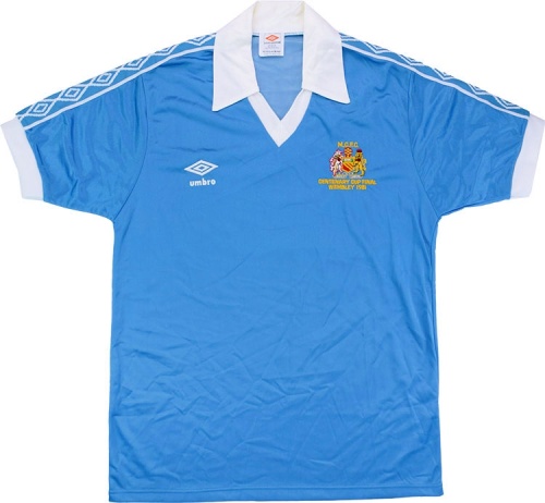 Manchester City 1981 Home FA Cup Final Jersey