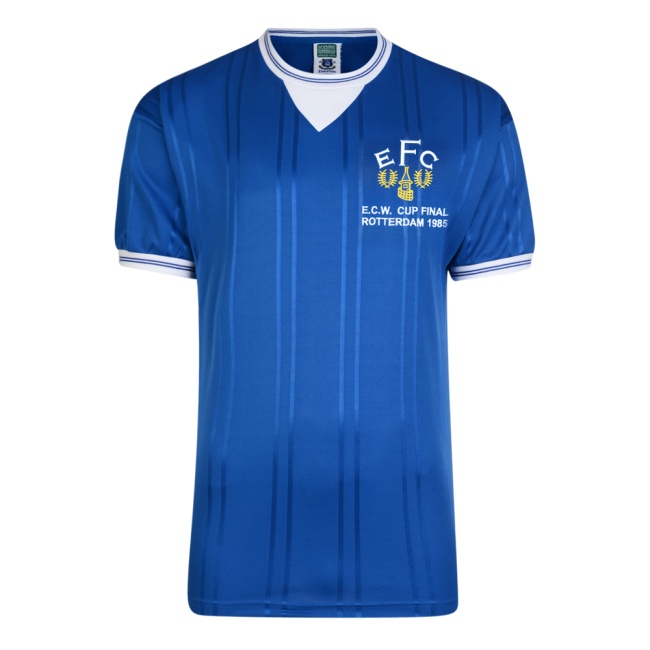Everton 1985 E.C.W. Cup Final Soccer Jersey