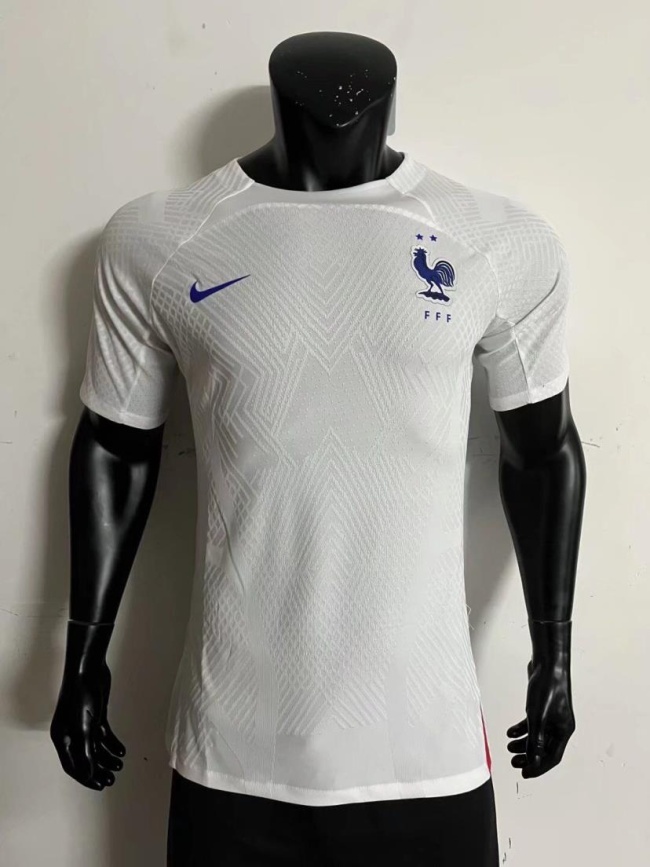 France 2022 White Training Jersey(Player)