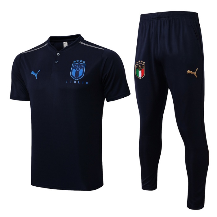 Italy 2022 Black Training Kit Jerseys