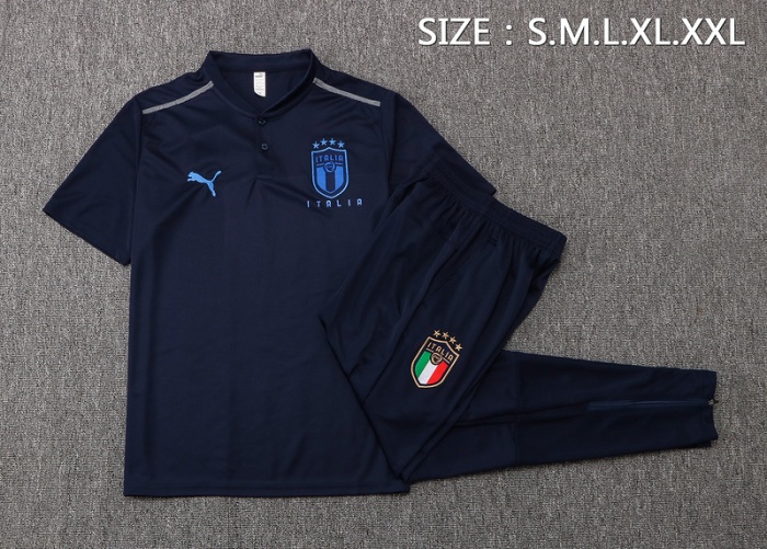 Italy 2022 Black Training Kit Jerseys