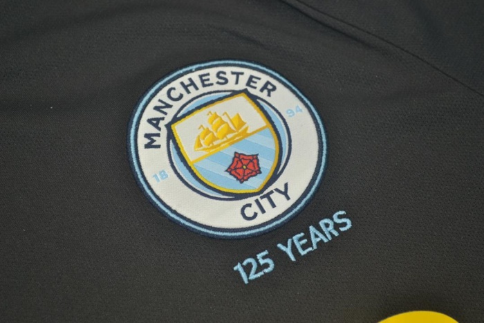 Manchester City 19/20 Third Black Soccer Jersey