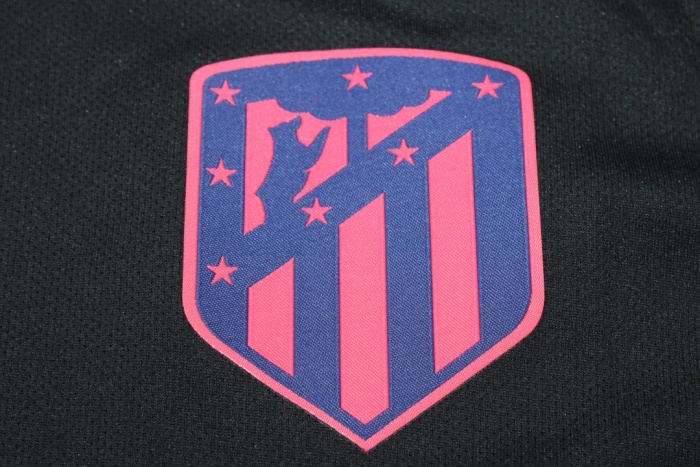 Atletico Madrid 19/20 Away Black Soccer Jersey