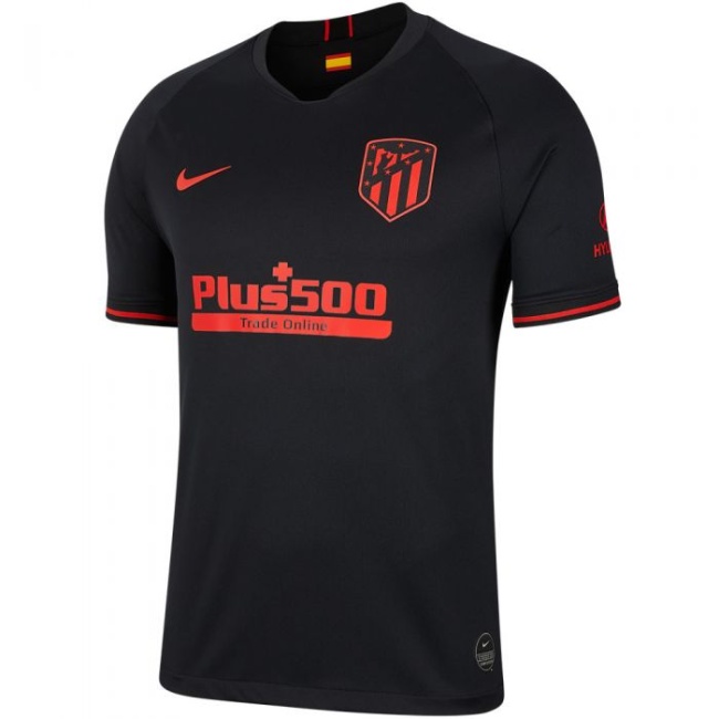 Atletico Madrid 19/20 Away Black Soccer Jersey