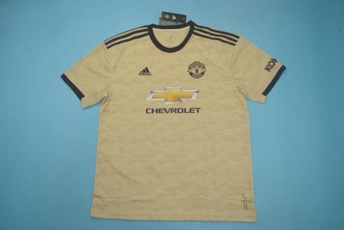 Manchester Utd 19/20 Away Brown Soccer Jersey