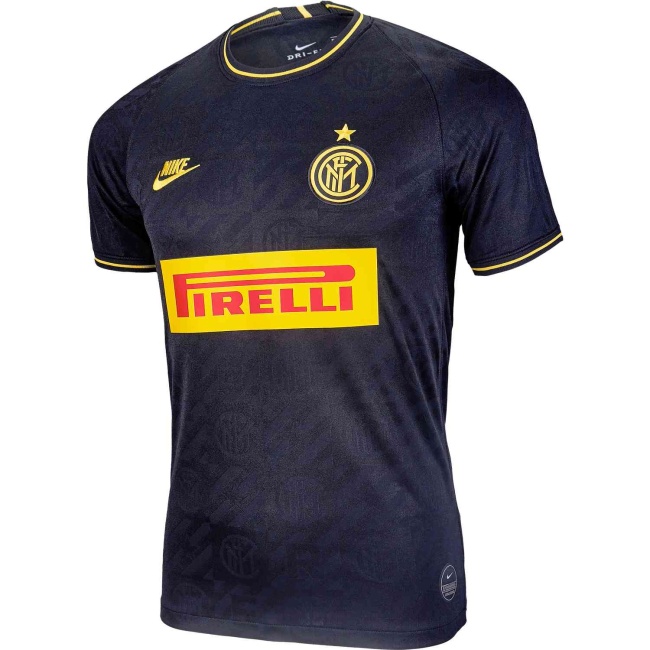 Inter milan 19/20 Third Black Soccer Jersey