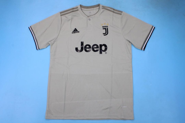 Juventus 18/19 Away Grey Soccer Jersey