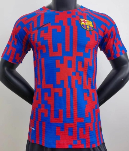 Barcelona 22/23 Training Blue/Red Jersey(Player)