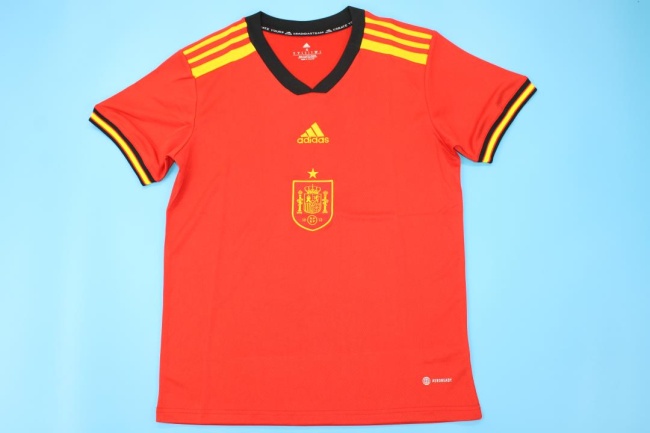 Spain 2022 Euro Home Soccer Jersey