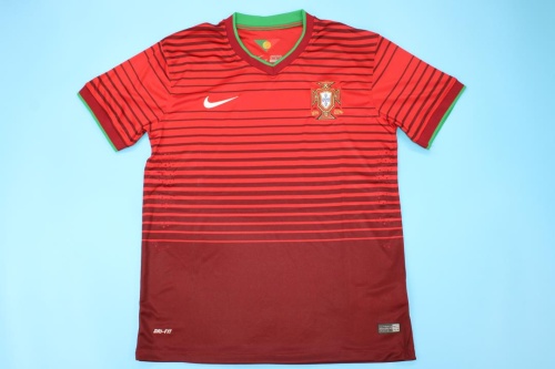 Portugal 2014 World Cup Home Soccer Jersey