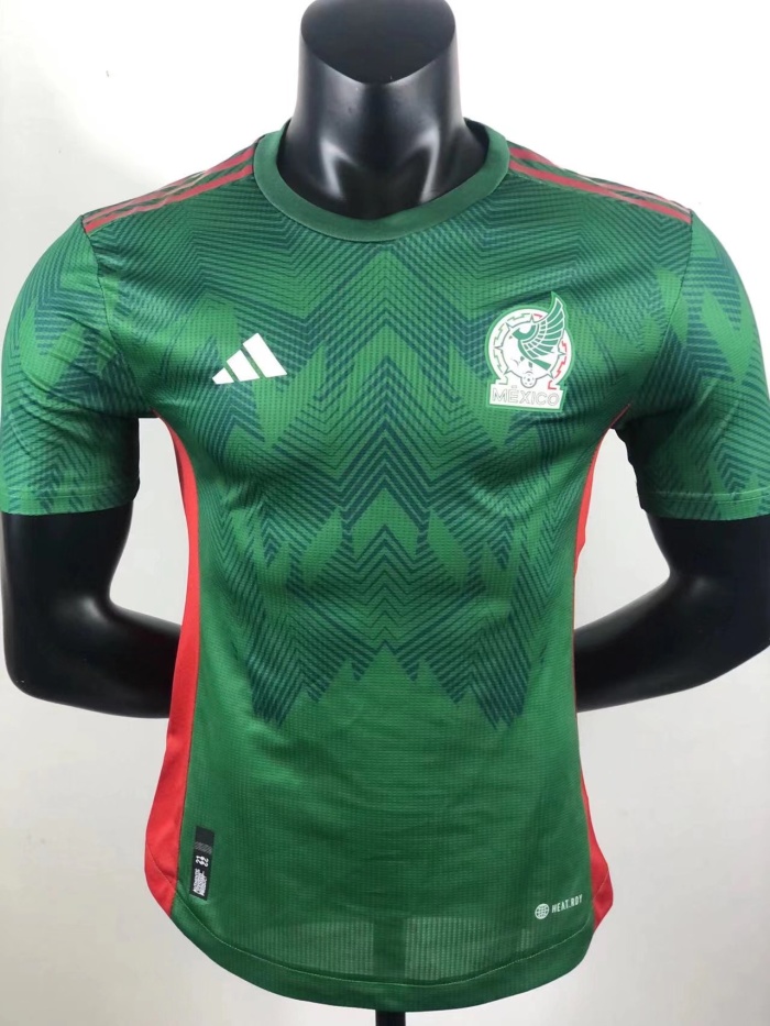 Mexico 2022 World Cup Home Jersey(Player)