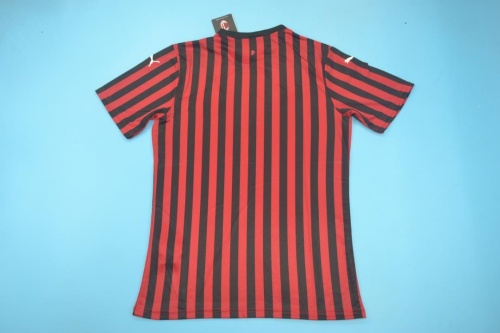 AC Milan 19/20 Home Soccer Jersey