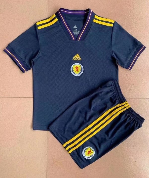 Kids-Scotland 2022 Home Soccer Jersey