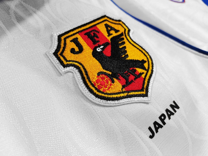 Japan 1998 Away White Soccer Jersey