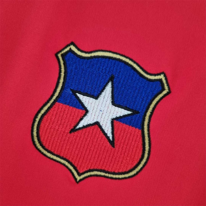 Chile 1982 Home Long Soccer Jersey