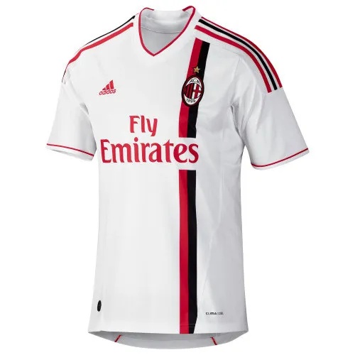 AC Milan 11/12 Away White Soccer Jersey