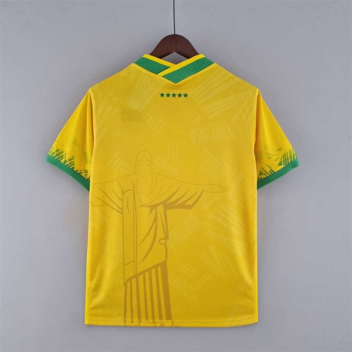 Brazil 2022 Classic Yellow Soccer Jersey