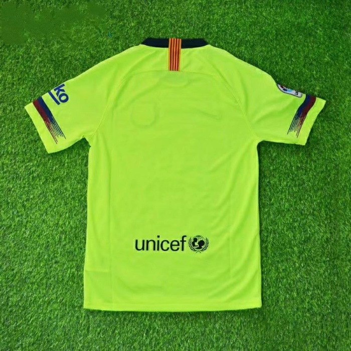 Barcelona 18/19 Away Green Soccer Jersey