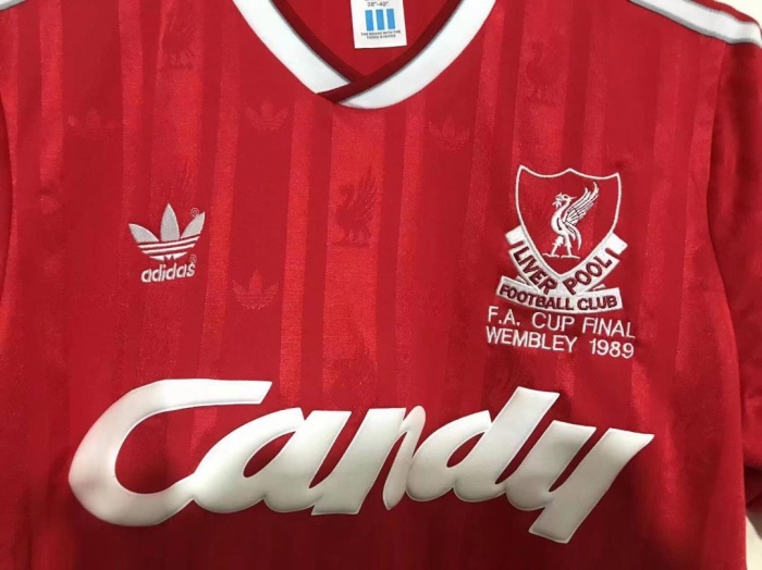 Liverpool 1989 FA Cup Final Soccer Jersey