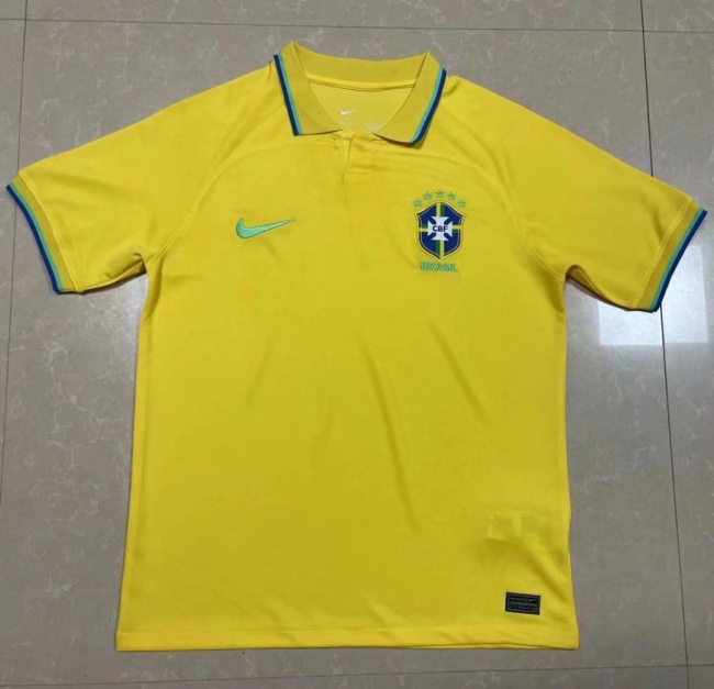 Brazil 2022 World Cup Home Concept Soccer Jersey