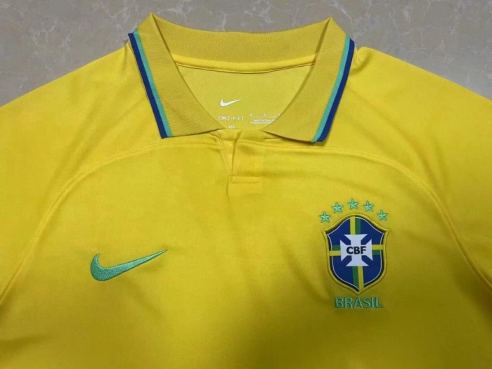 Brazil 2022 World Cup Home Concept Soccer Jersey