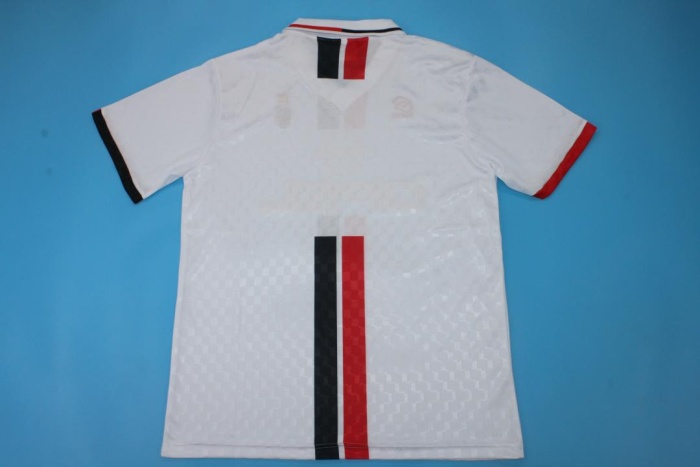 AC Milan 95/96 Away White Soccer Jersey