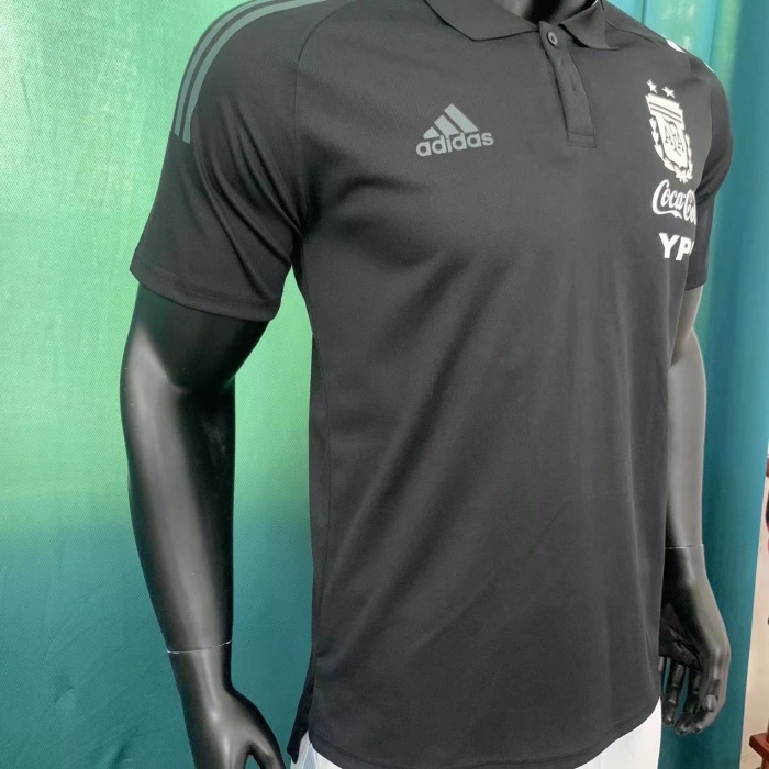 Argentina 2022 Black Polo Shirts