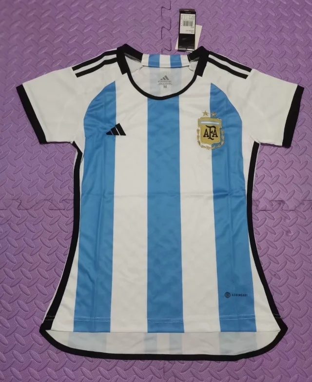 Argentina Woman 2022 World Cup Home Jersey