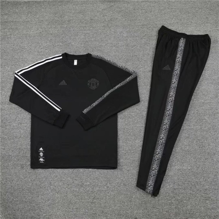 Manchester Utd 22/23 Tracksuit - Black