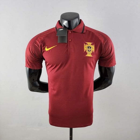 Portugal 2022 Red Polo Shirt