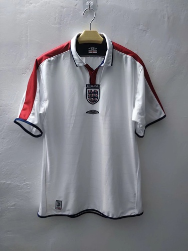 England 2004 Euro Cup Home Soccer Jersey