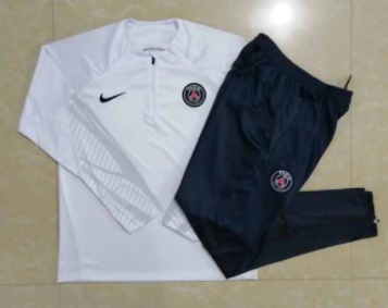 Paris St Germain 22/23 Tracksuit - White