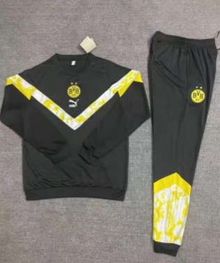 Dortmund 22/23 Tracksuit - Black/Yellow