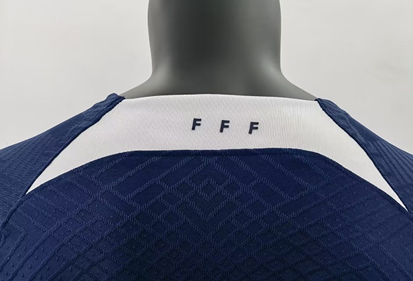 France 2022 Dark Blue/White Training Jersey(Player)